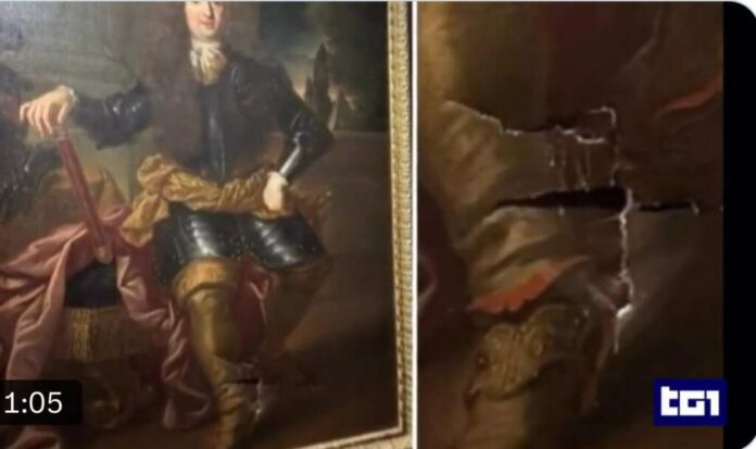 Un tablou inestimabil deteriorat la Galeria Uffizi din Florența, în urma unui selfie eșuat