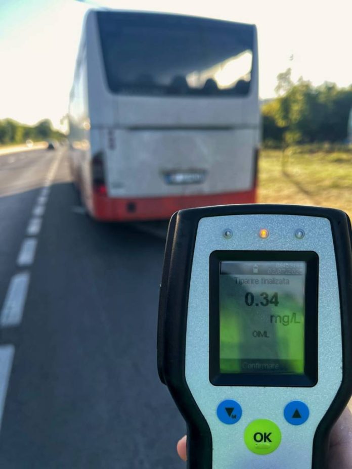 Transporturi publice de marfă și persoane, în mai multe locații din județul Brașov, verificate de polițiști