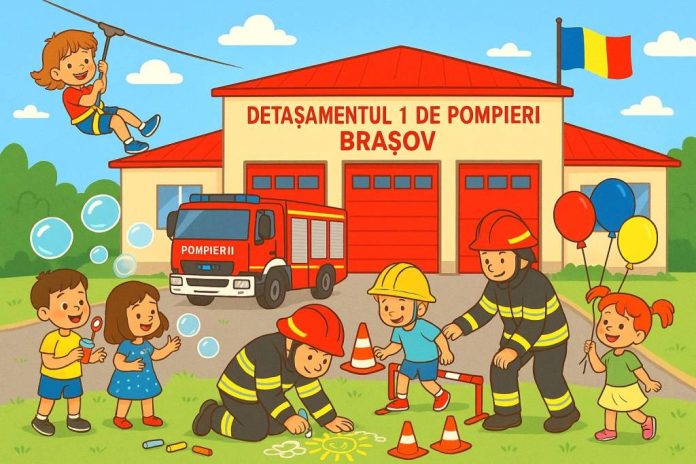 Detașamentul 1 de Pompieri Brașov împlinește astăzi 89 de ani de activitate