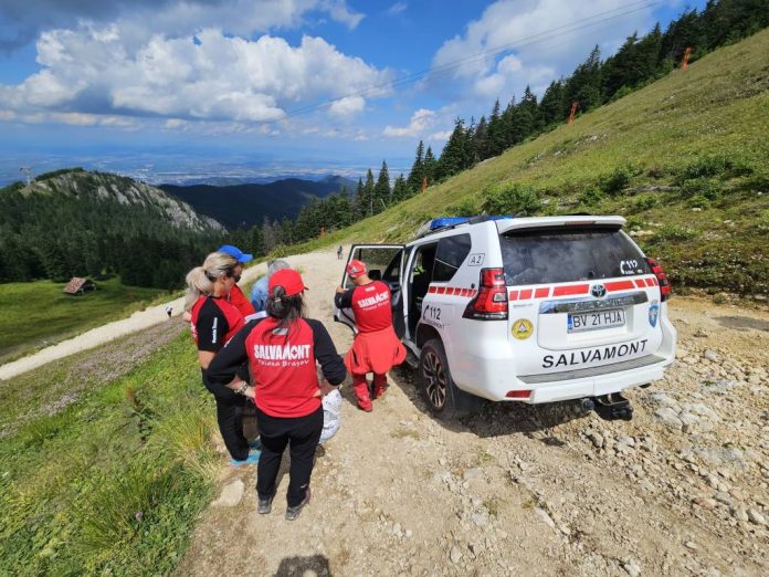 Salvatorii montani din Poiana Brașov au avut duminică 3 intervenții