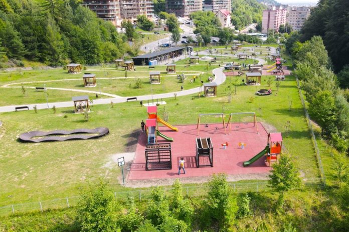 Parcul ,,La Iepure”, reparat și modernizat
