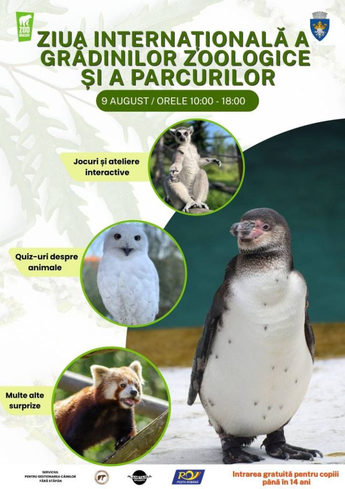Ziua Internațională a Grădinilor Zoologice și a Parcurilor, sărbătorită la Zoo Brașov