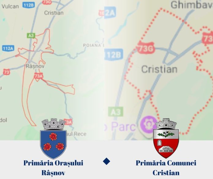 Delimitarea dintre Râșnov și Cristian: Terenuri ale unui proprietar, pe teritoriile ambelor localități