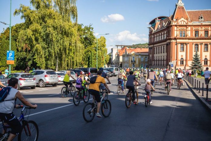 Pe 7 septembrie, la Brașov, Parada Bicicletelor