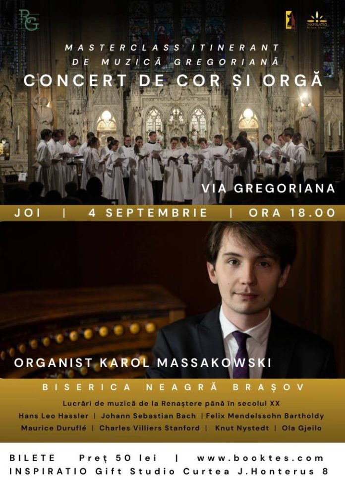 „Via Gregoriana” și Karol Mossakowski, la Biserica Neagră