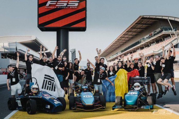 Echipa BlueStreamline a Universității Transilvania din Brașov, din nou câștigătoare la Formula Student Spain