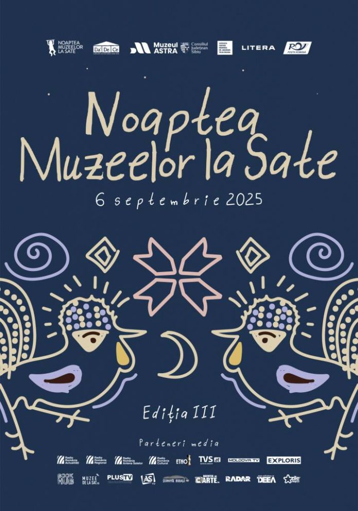 Noaptea Muzeelor la Sate, pe 6 septembrie