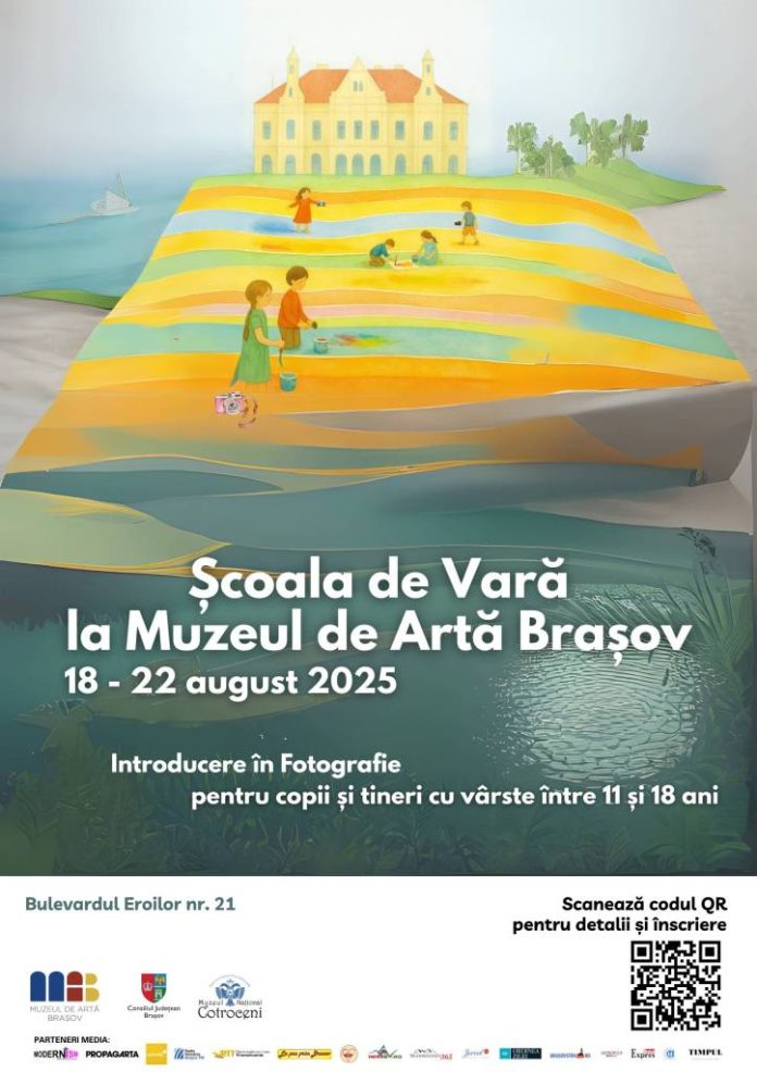 Școala de vară la Muzeul de Artă Brașov se încheie cu o săptămână dedicată fotografiei