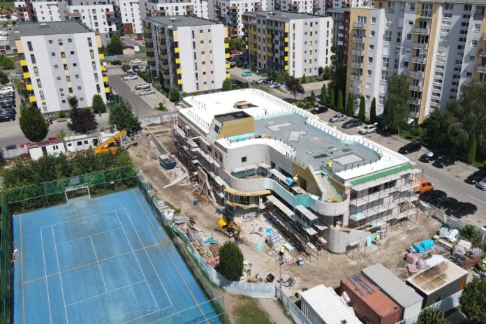 Grădinița din cartierul Bartolomeu - Avangarden a ajuns la un grad de execuție de 70%