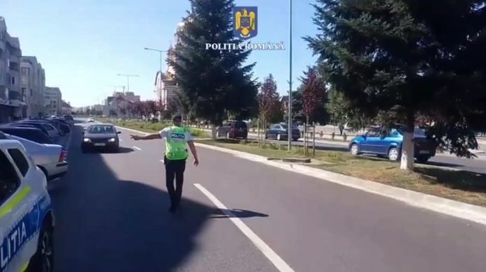 Sancțiuni, persoane legitimate, autovehicule verificate, în acțiunea Blocada, în Făgăraș