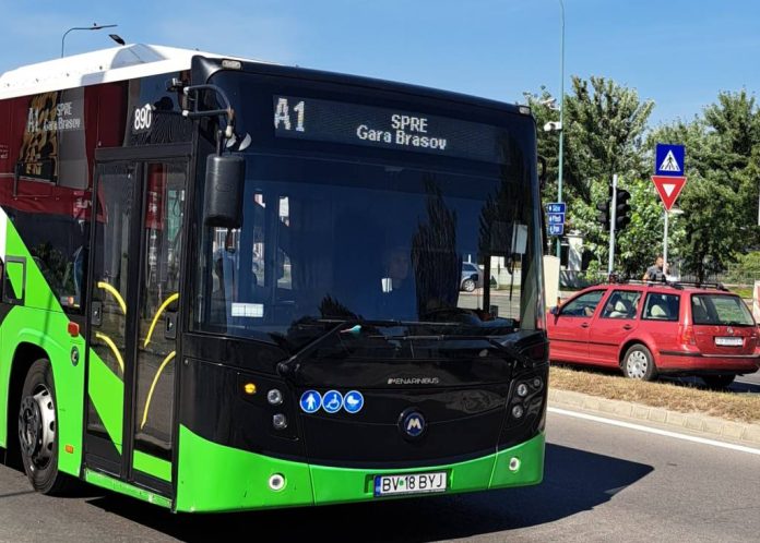 Nou orar de circulație pentru autobuzele de pe linia A 1, Gara CFR Brașov – Livada Poștei – Aeroport