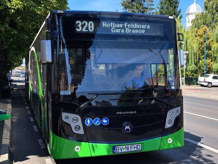 Autobuzele RATBV 320, Terminal Gara Brașov – Feldioara/Rotbav, revin la traseul obișnuit
