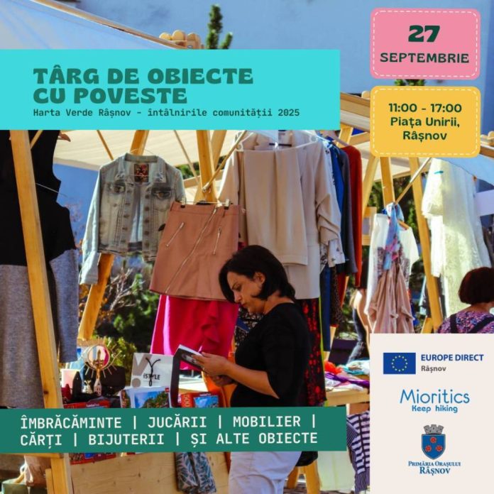 Târg de obiecte cu poveste, la Râșnov