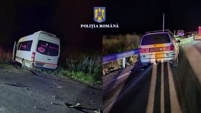 Șofer sub influența alcoolului, implicat într-un accident rutier cu doi răniți, la Ucea de Sus