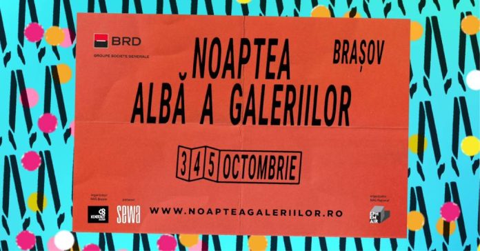 Noaptea Albă a Galeriilor revine la Brașov în perioada 3–5 octombrie 2025