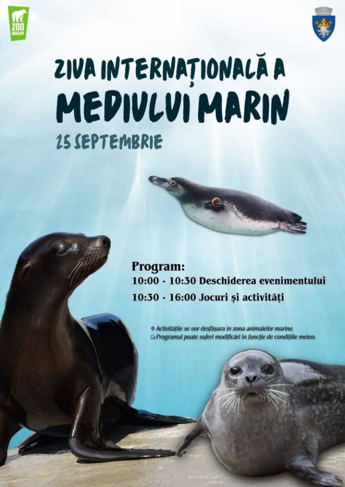 Ziua Internațională a Mediului Marin, marcată la Grădina Zoologică Brașov