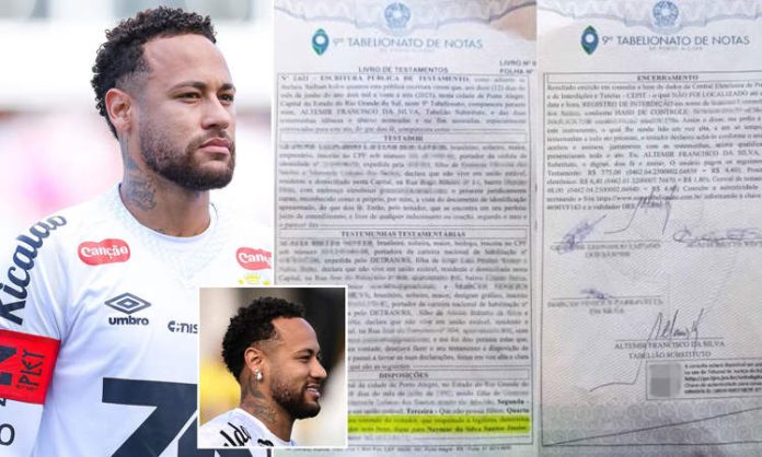 Fotbalistul Neymar, moștenitorul unui miliardar pe care nu l-a întâlnit niciodată