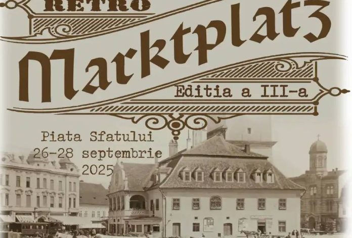 Retro Marktplatz 2025 transformă Piața Sfatului într-un târg de altădată