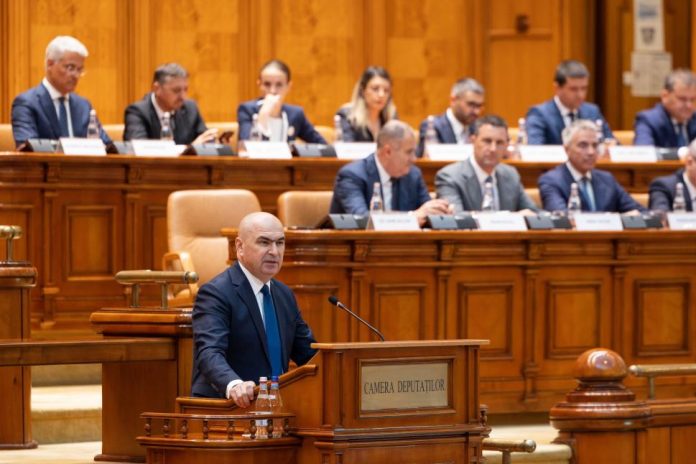 Ilie Bolojan și-a asumat răspunderea în Parlament pentru pachetul fiscal 2: Le mulțumesc românilor că au înțeles nevoia unor măsuri radicale