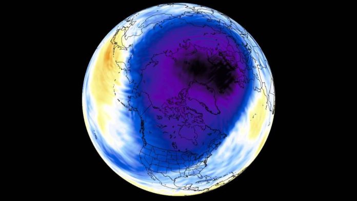 Un nou vortex polar, care a început să se formeze, va aduce o iarnă grea