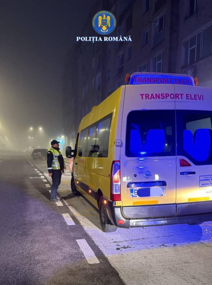 Amenzi de aproape 60.000 de lei, în urma unei acțiuni pentru prevenirea accidentelor rutiere în care sunt implicate autovehicule destinate transportului public de marfă și de persoane