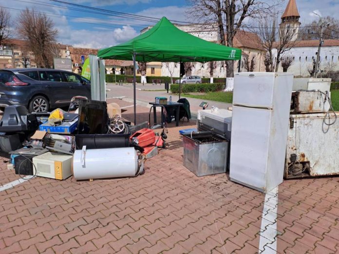 Sâmbătă, campanie de colectare deșeuri electrice, în Hărman și în Prejmer