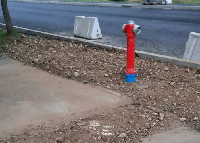 Noi hidranți, moderni și performanți, montați în Râșnov