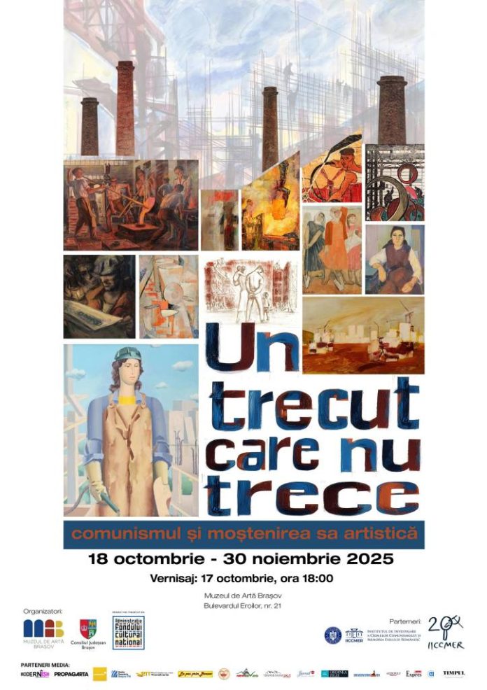 Muzeul de Artă Brașov deschide un dialog despre moștenirea comunismului printr-o expoziție colectivă