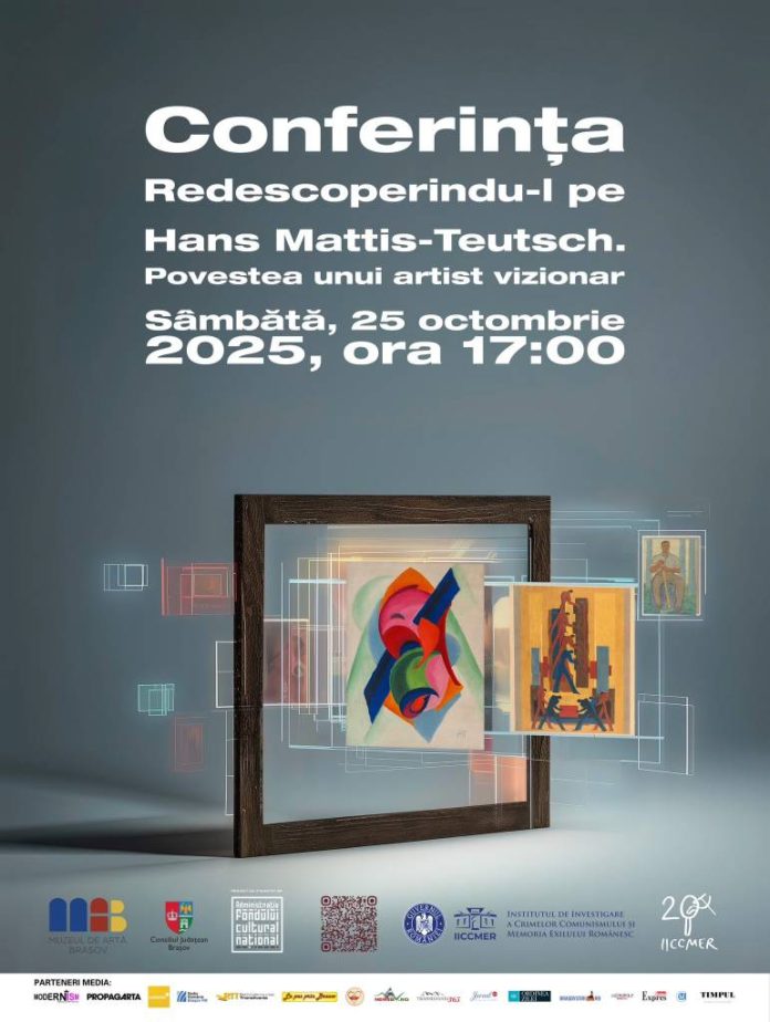 Conferința „Redescoperindu-l pe Hans Mattis-Teutsch. Povestea unui artist vizionar”, la Muzeul de Artă Brașov