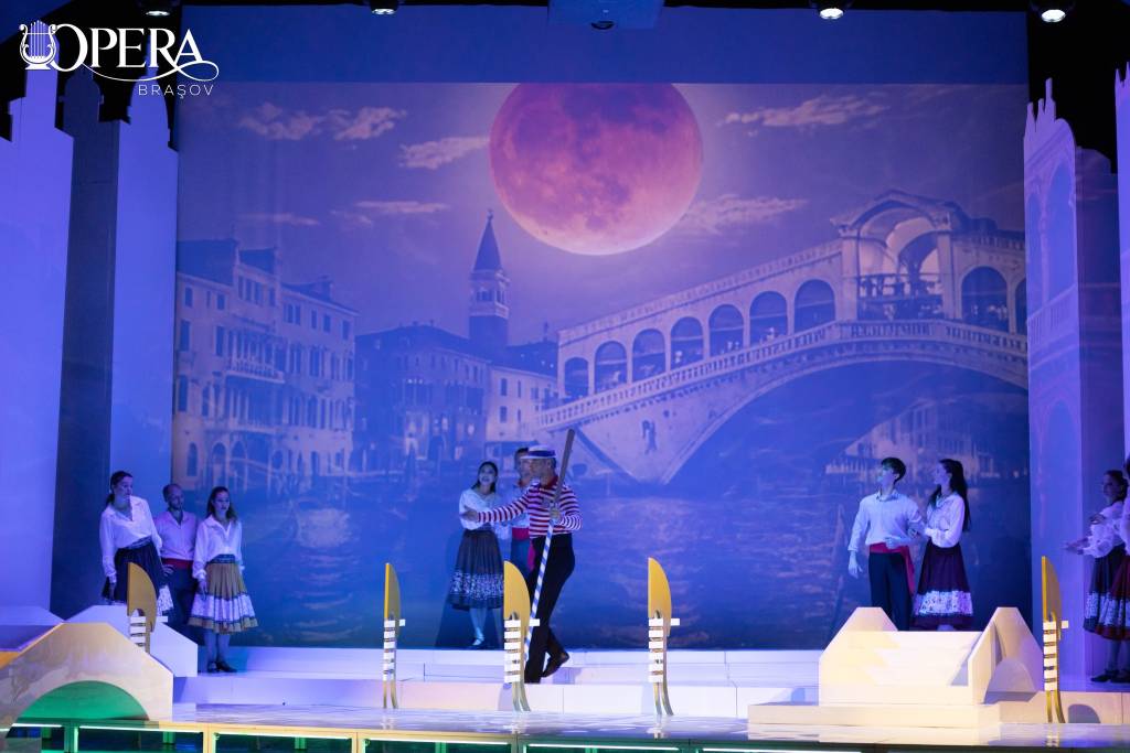 „O noapte la Veneția”, pe scena Operei Brașov. Premiera operetei a avut loc pe 3 octombrie 1883, la Berlin