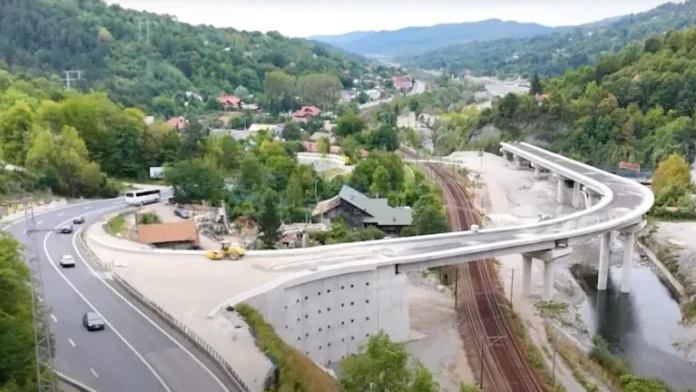 Cum arată centura ocolitoare Comarnic, cu șase luni înainte de finalizare