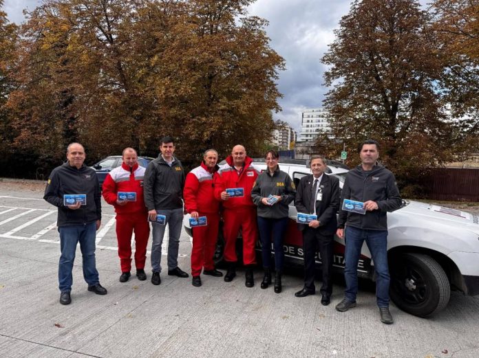 Campania Națională de prevenire a corupției „E timpul să nu mai dăm și noi ceva”, într-un centru comercial din Brașov