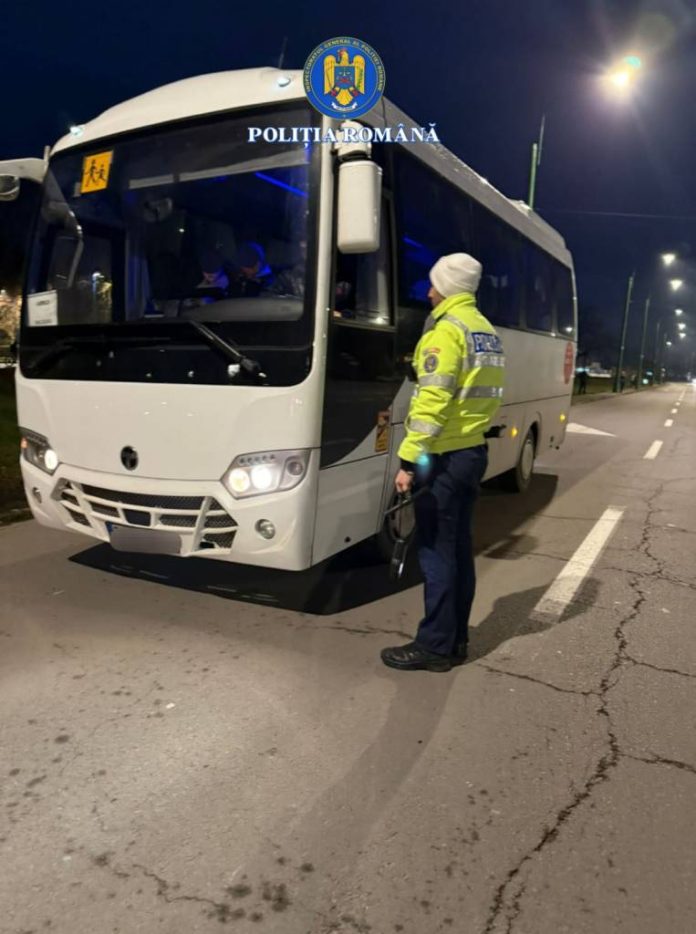 Zeci de amenzi, în câteva ore, pentru șoferi de autovehicule care transportă marfă sau persoane