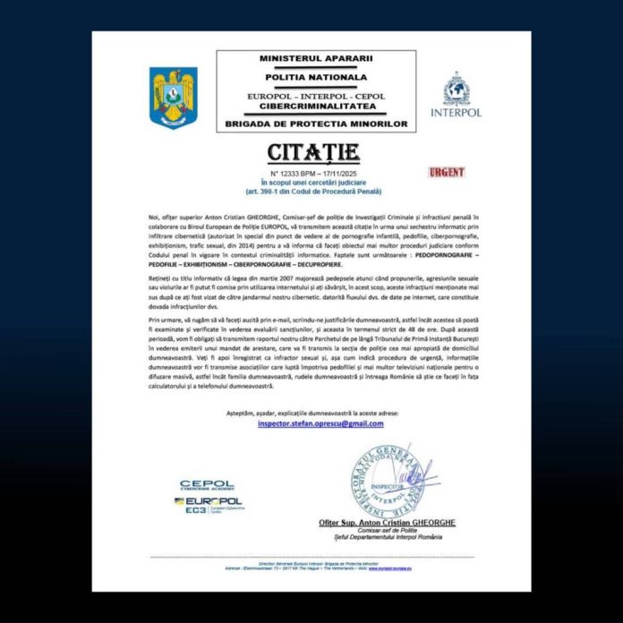 Noi tentative de fraudă online: Atenție la mesajele, linkurile și documentele primite din surse necunoscute sau suspecte!