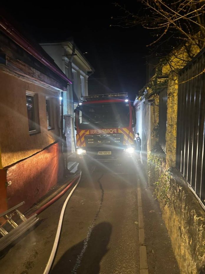Incendiu la o locuință din Brașov