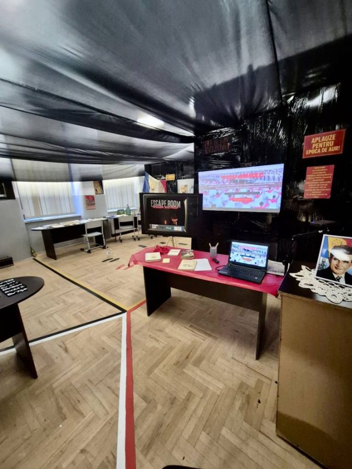 „Evadare din trecut”, escape room despre istorie, despre comunism, cu VR, la Brașov