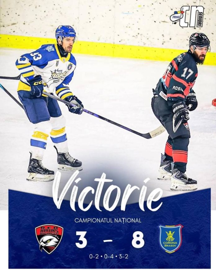 Și-au luat revanșa! Corona Brașov, victorie clară cu Red Hawks București
