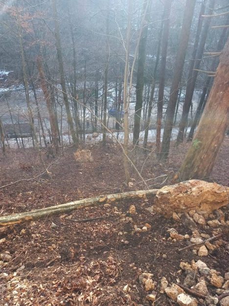 FOTO: Intervenție de urgență pe Drumul vechi