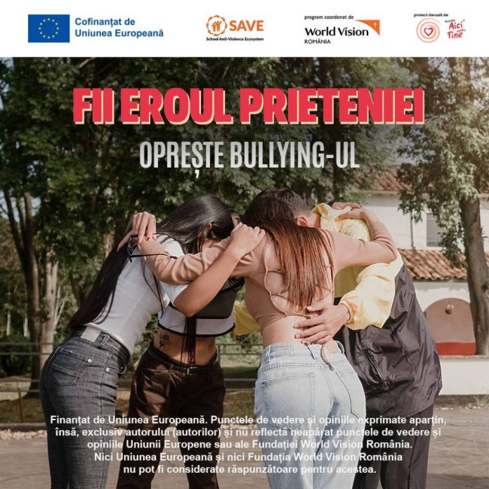 „Fii eroul prieteniei – OPREȘTE BULLYING-UL”, o inițiativă dedicată copiilor, părinților și profesorilor din județul Brașov