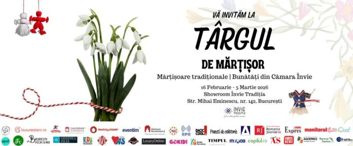 (P) Târgul de Mărțișor Învie Tradiția, în perioada 16 februarie – 5 martie