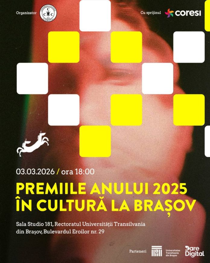 Până în 1 martie, publicul poate vota Premiile Anului în Cultură la Brașov