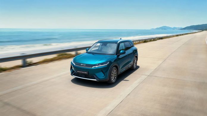 (P) BYD ATTO 2 DM-i ajunge în Brașov