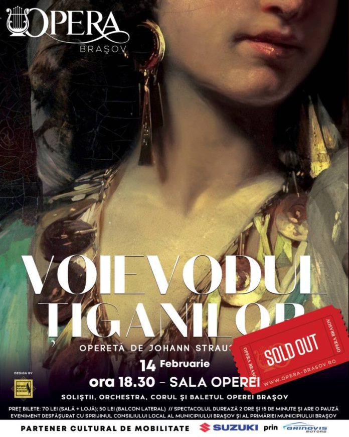„Voievodul țiganilor”, la sfârșitul săptămânii, la Opera Brașov