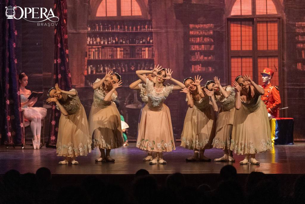 Spectacolul de balet „Coppélia”, pe scena Operei Brașov