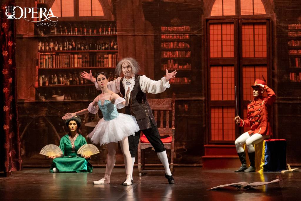 Spectacolul de balet „Coppélia”, pe scena Operei Brașov