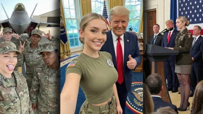 Fan a lui Donal Trump: Soldatul american cu un milion de fani pe Instagram care nu există în realitate