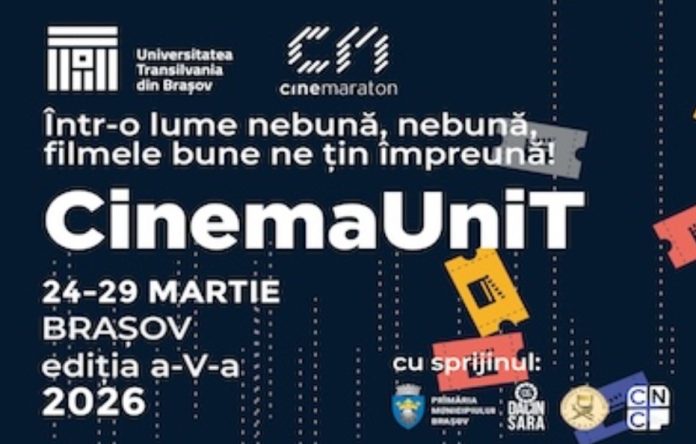 Festivalul de film românesc CinemaUniT, din nou la Brașov