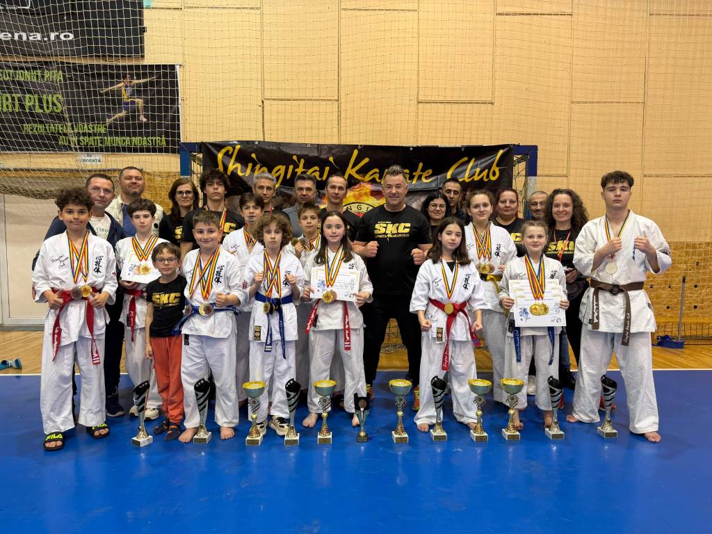 Karate: Medalii pentru Shingitai Karate Club - Brașov la "Romanian Sabaki Challenge" 