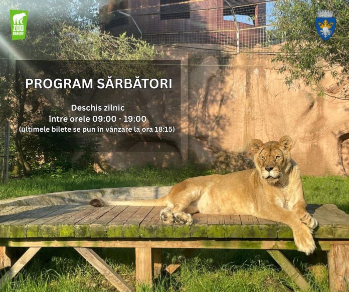 În perioada sărbătorilor, Grădina Zoologică Brașov este deschisă zilnic