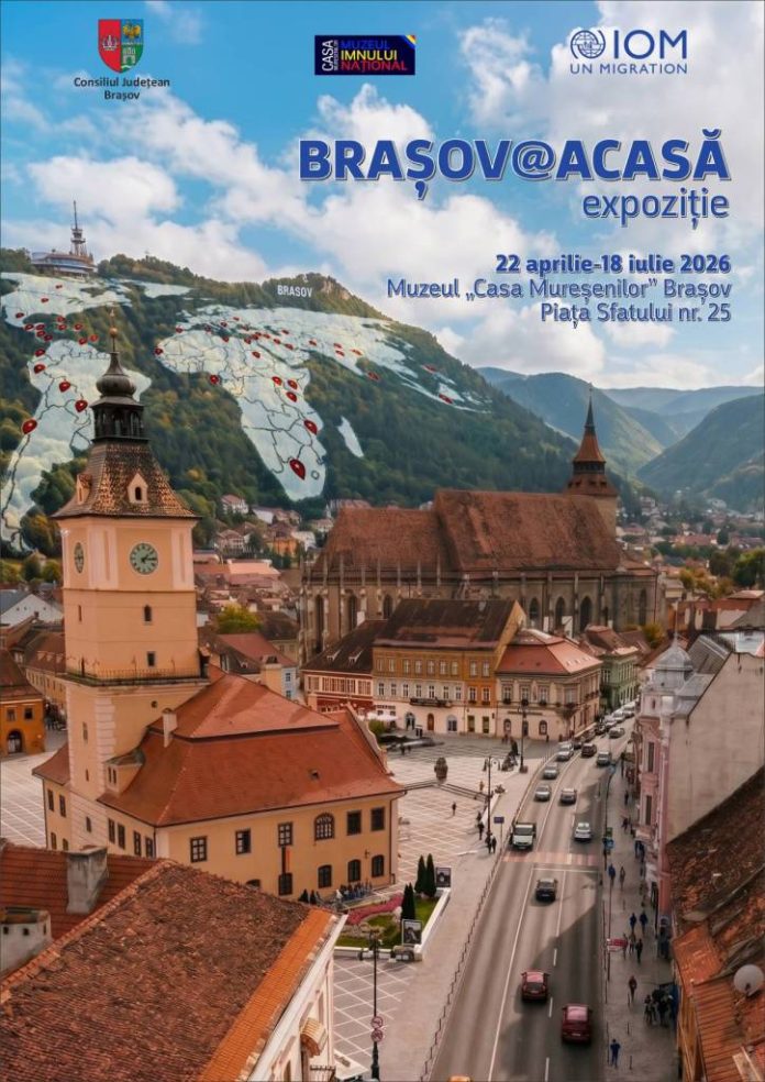 Expoziția „Brașov@Acasă”, povești ale migranților stabiliți în Brașov, la Muzeul „Casa Mureșenilor”